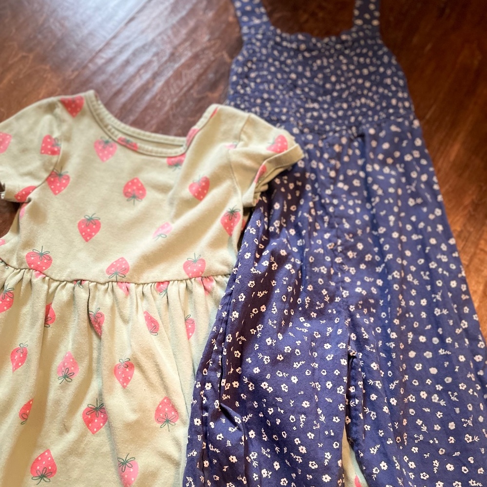 Summer 3T bundle - jumper and dress